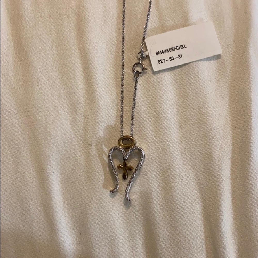 Angel/Cross/Halo Necklace